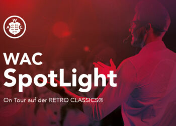 WAC-Spotlight on Tour auf der RETRO CLASSICS®