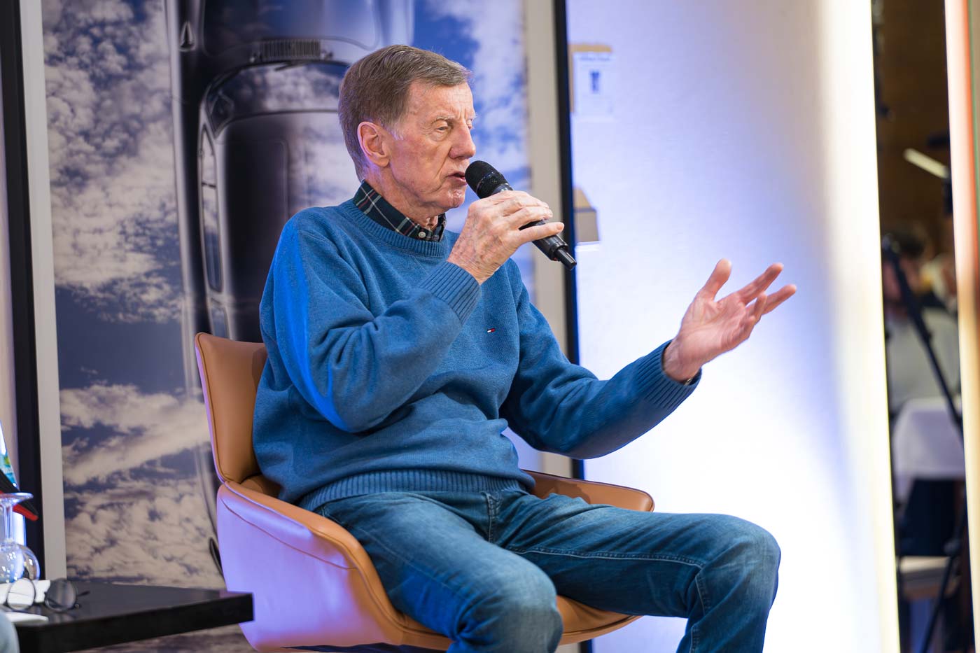 Walter Röhrl und Christian Geistdörfer
Zwei Weltmeister zu Gast im WAC