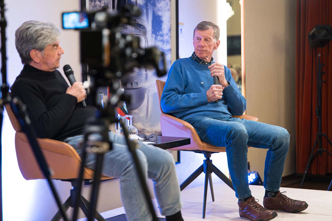 Walter Röhrl und Christian Geistdörfer
Zwei Weltmeister zu Gast im WAC
Die Rennfahrerlegenden im persönlichen Interview