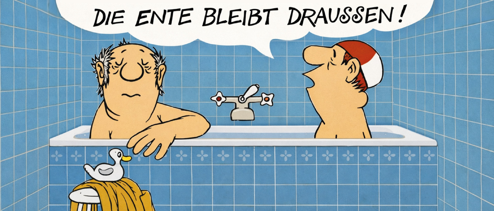 Männer im Bad – Hunde auf dem Sofa – Ordnung muß sein Premiere von LORIOT Teil 2