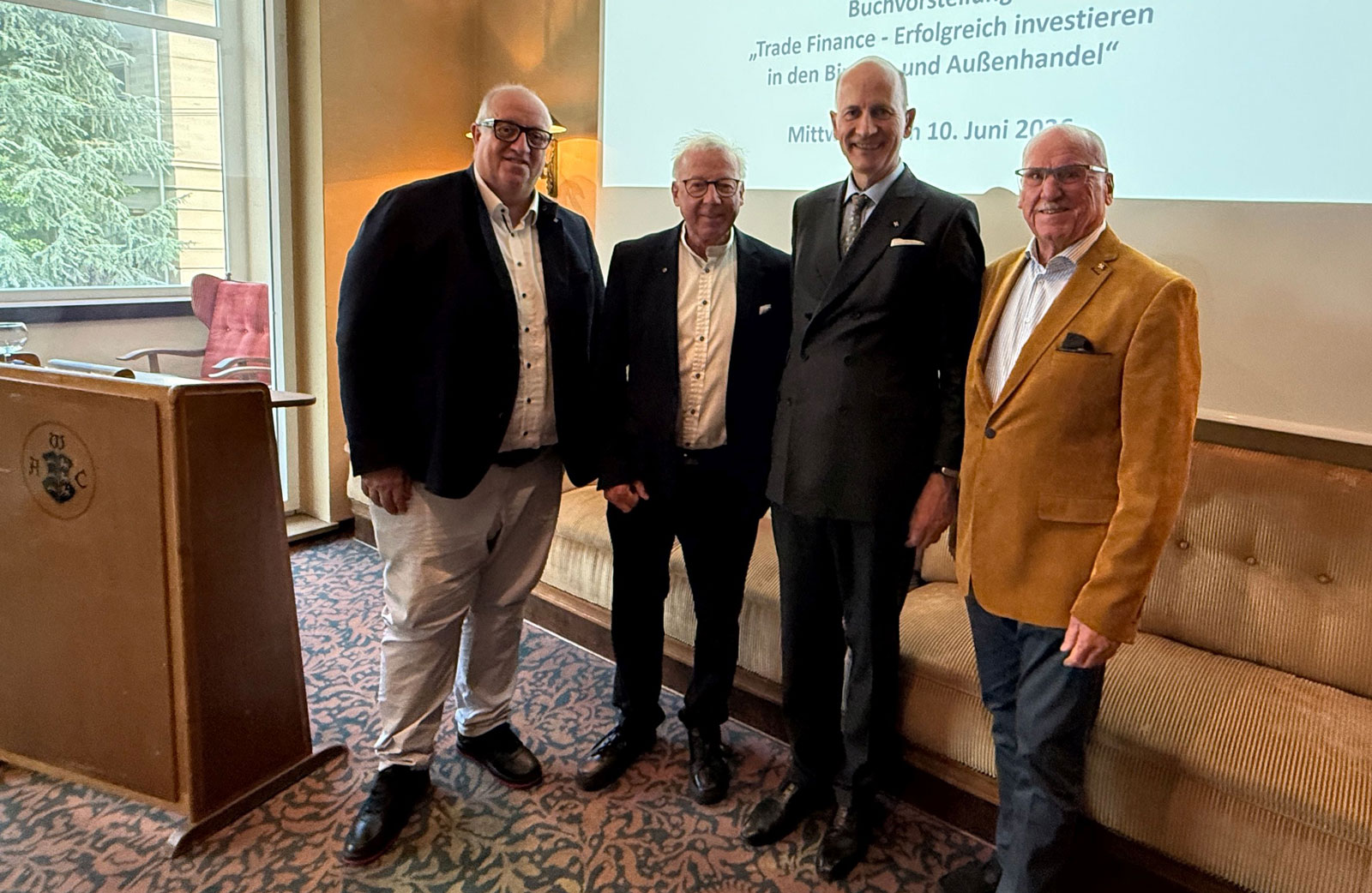 Buchvorstellung „Trade Finance - Erfolgreich investieren in den Binnen- und Außenhandel“