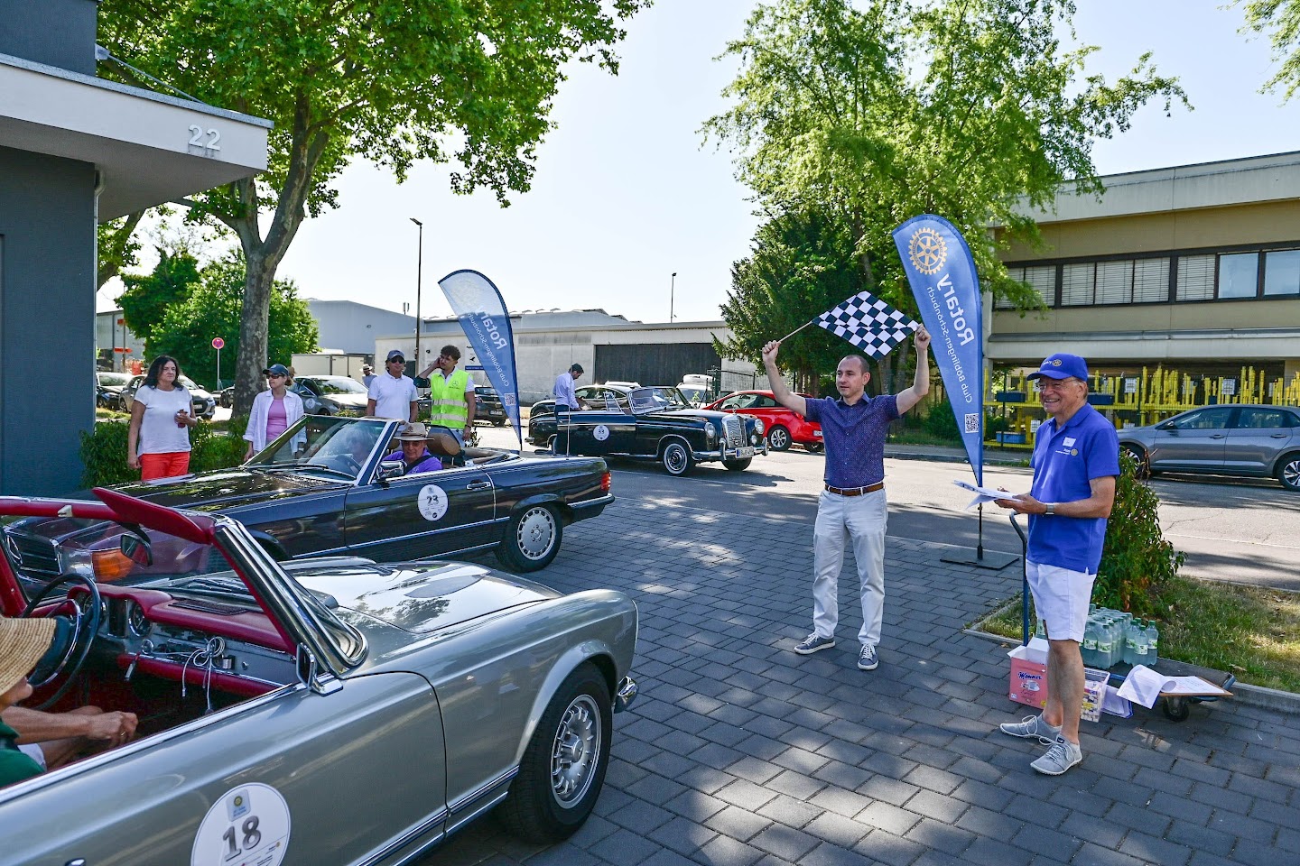 Eindrücke von der diesjährigen Rotary Rallye des RC Böblingen-Schönbuch und des RC Sindelfingen