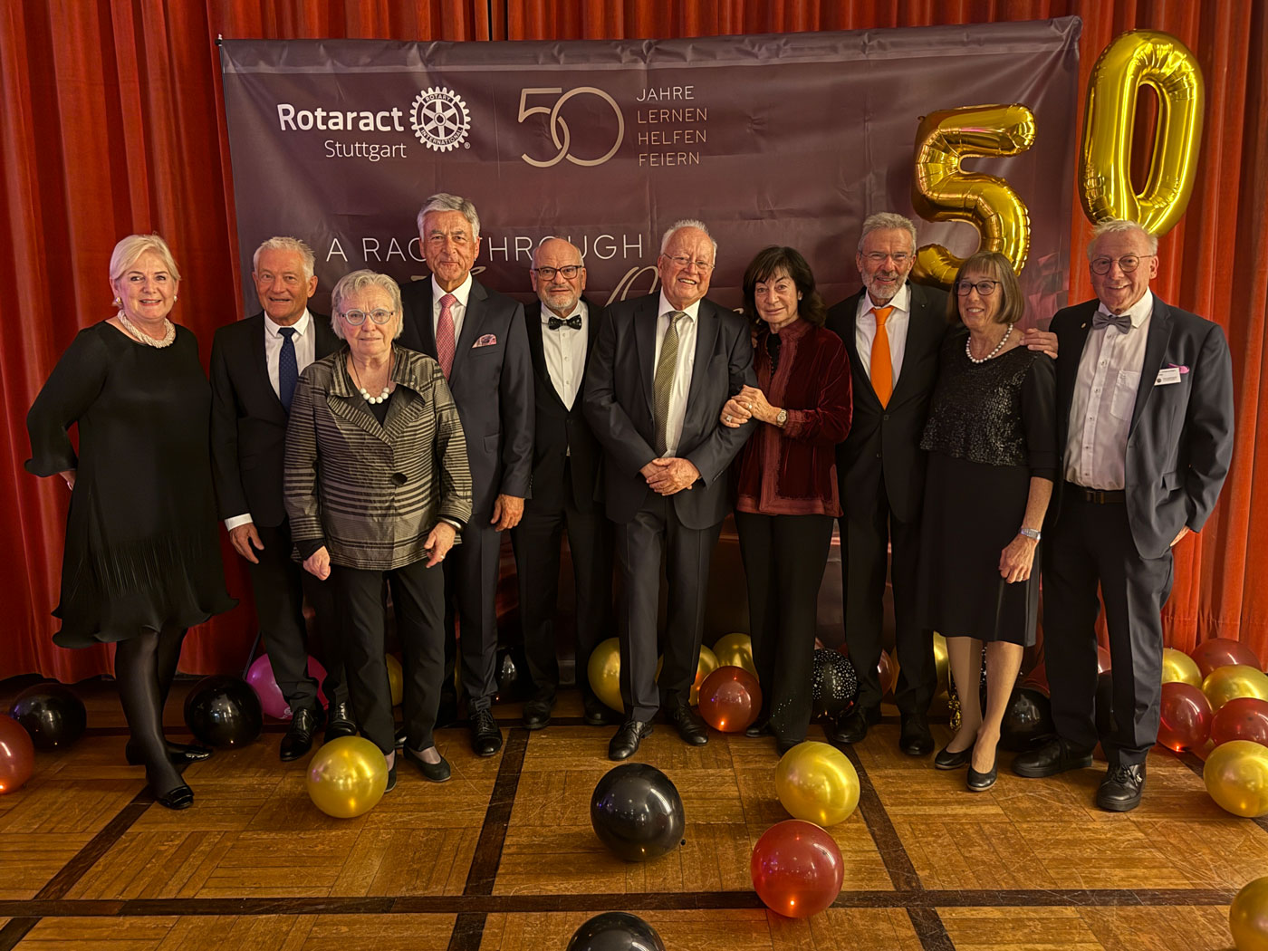 Review zum Jubiläums-Event 50 Jahre Rotaract Stuttgart.